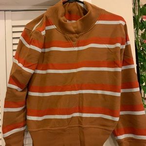 Mile(s) by Madewell 70s style brown turtleneck